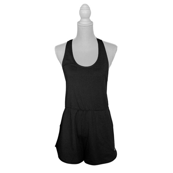Vuori Halo Retro Black Romper size Medium - Picture 2 of 7